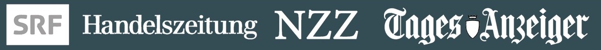 SRF · Handelszeitung · NZZ · Tages-Anzeiger